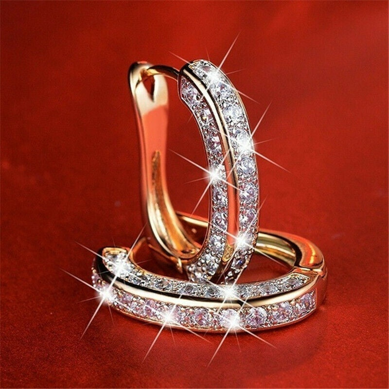 Teardrop Earrings Women's Jewelry Earrings Gift Earrings Round - Aureate Aura