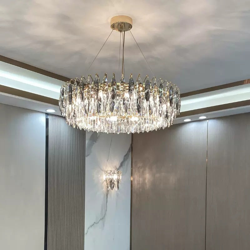 Light Luxury Chandelier Living Room Luxury Crystal Diamond Fashion - Aureate Aura