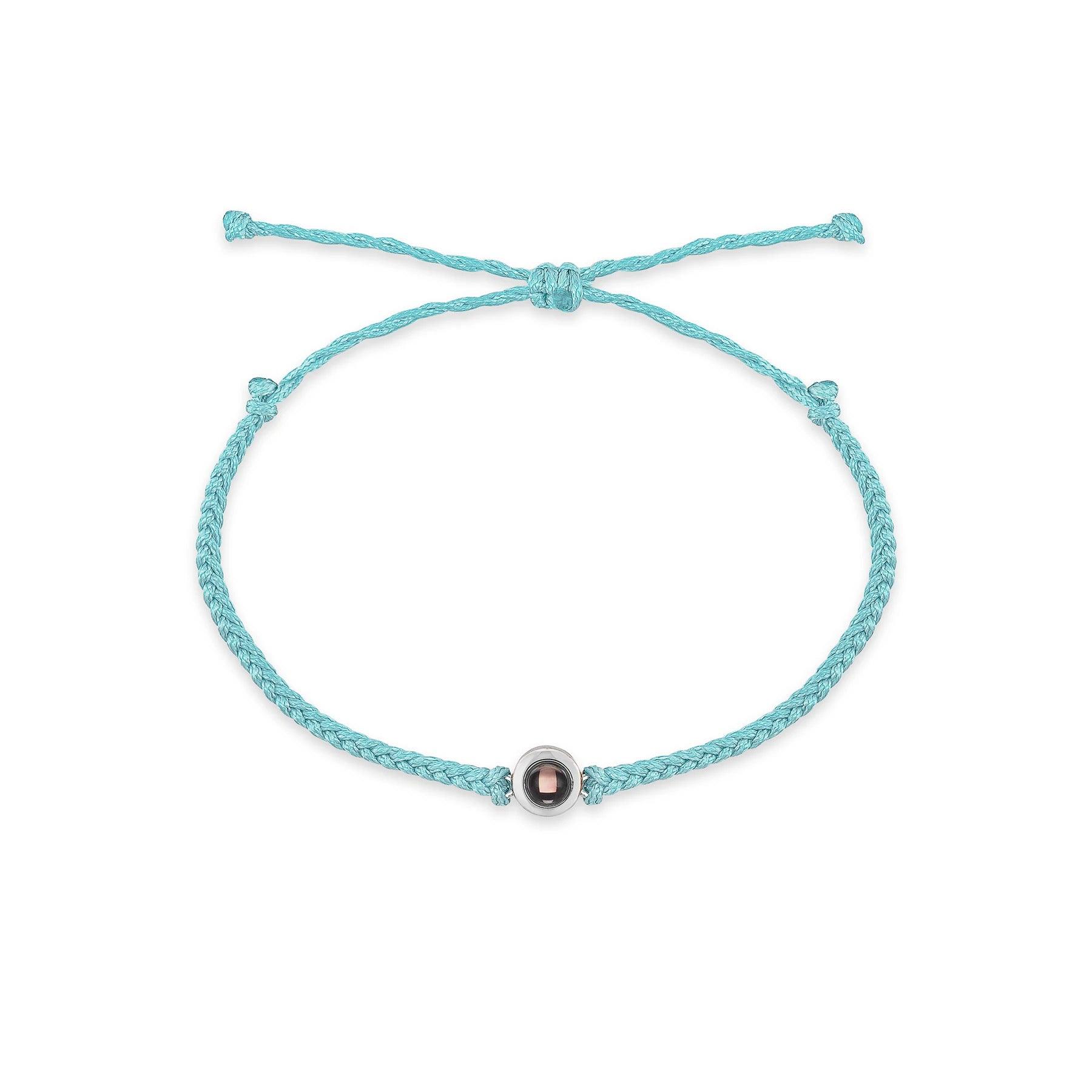Creative Customized Color Photo Projection Bracelet Hand Woven Lovers Personality Jewelry For Men And Women Valentine's Day Gift - Aureate Aura