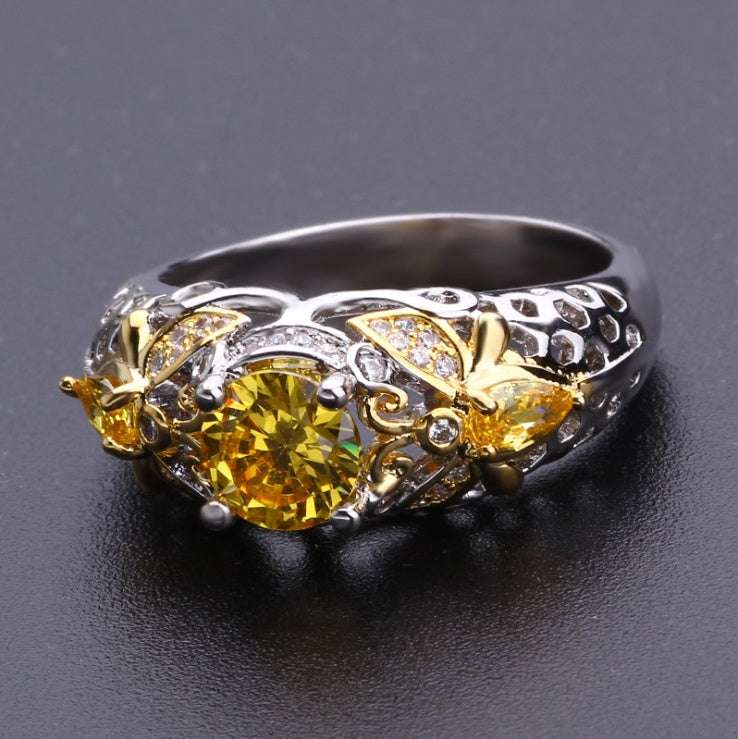 Zircon rings - Aureate Aura