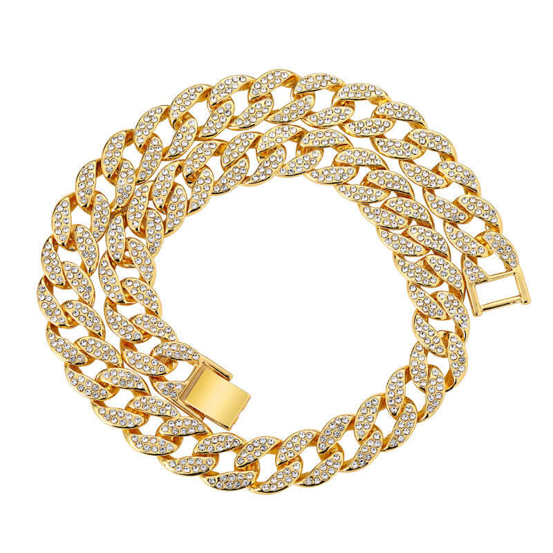 Cuban Bangle Bracelet Fashion Trendy Men's Jewelry - Aureate Aura