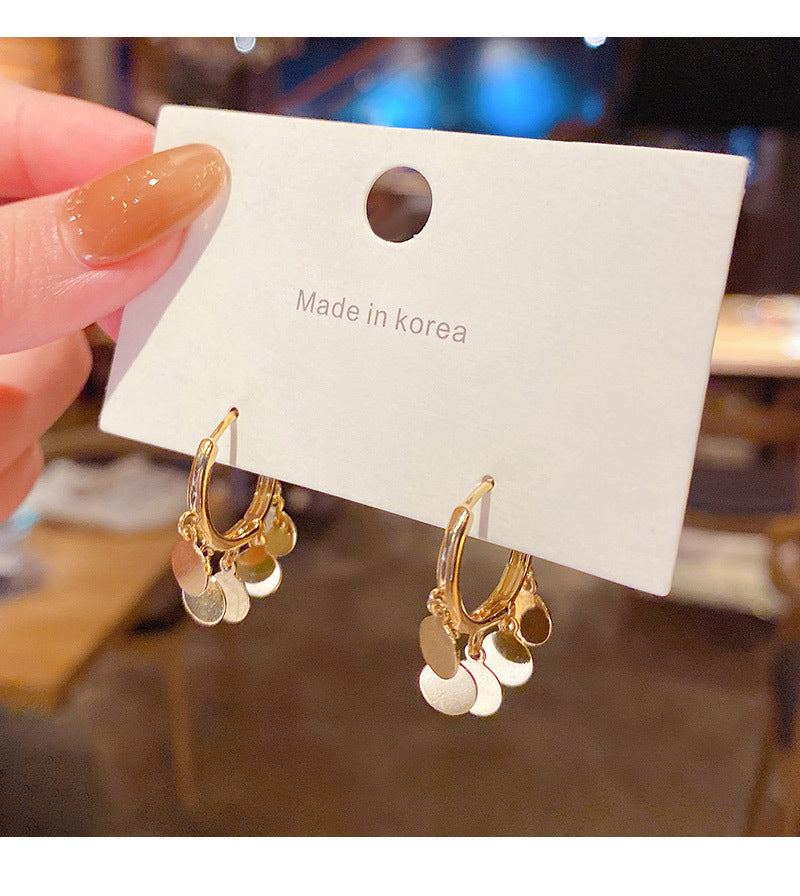 Mini Wafer Earrings - Aureate Aura