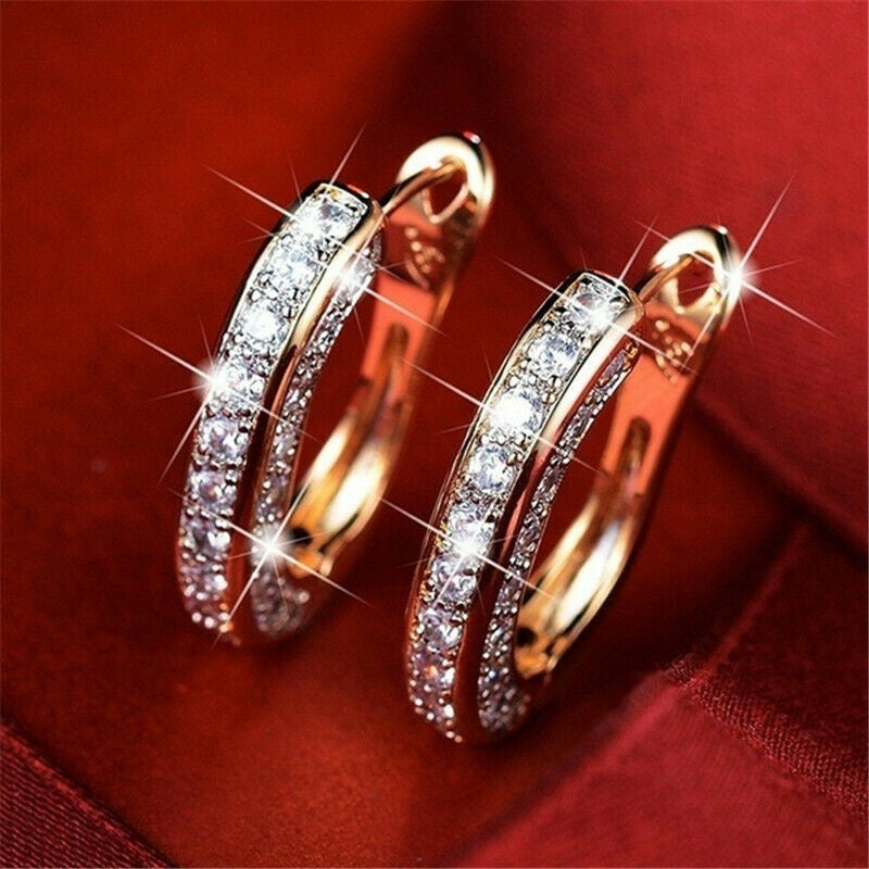 Teardrop Earrings Women's Jewelry Earrings Gift Earrings Round - Aureate Aura