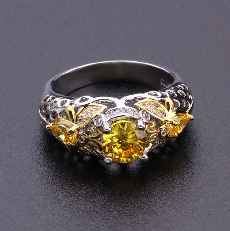 Zircon rings - Aureate Aura