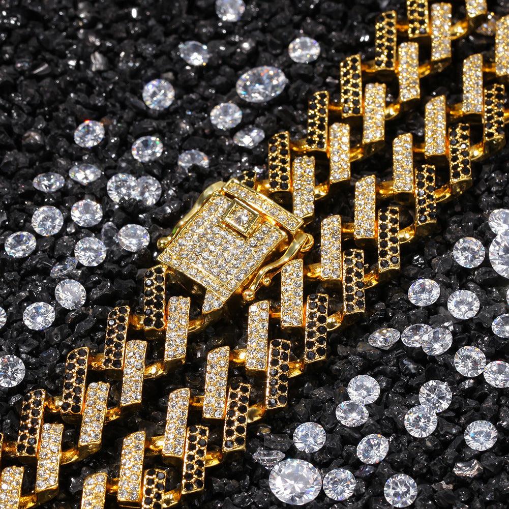 Blue Hip Hop Cuban Chain - Aureate Aura