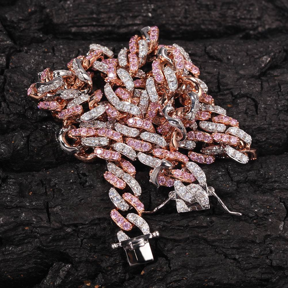 Zircon Cuban Chain - Aureate Aura