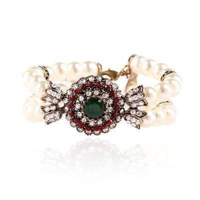 Luxury pearl bracelet - Aureate Aura