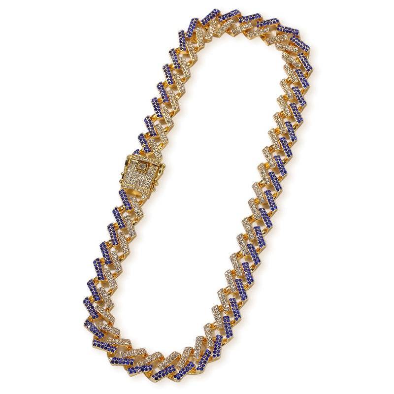 Rhombus full diamond Cuban chain - Aureate Aura