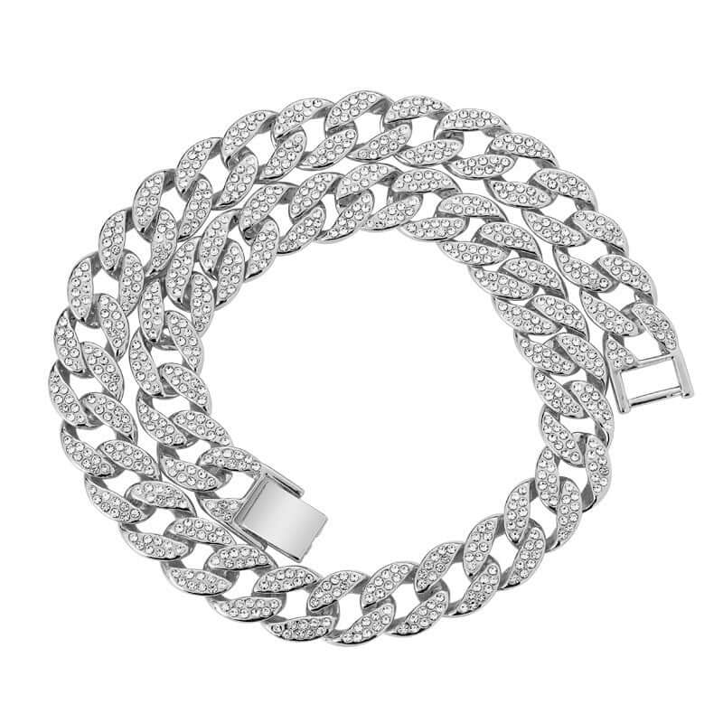 Cuban Bangle Bracelet Fashion Trendy Men's Jewelry - Aureate Aura