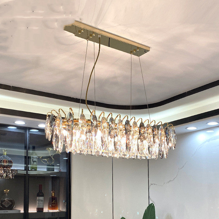 Light Luxury Chandelier Living Room Luxury Crystal Diamond Fashion - Aureate Aura