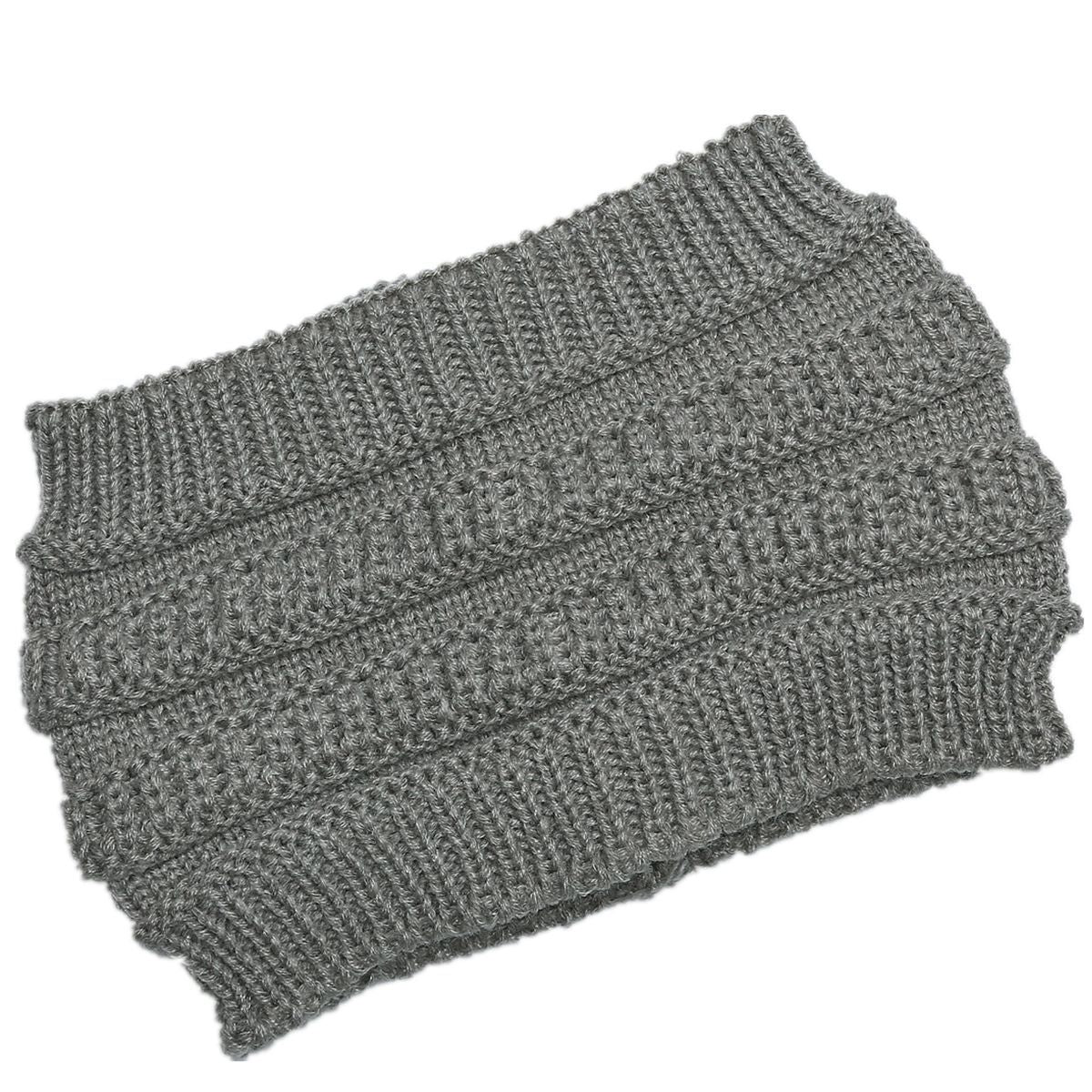 Women's Fashion Winter Hat Widened Solid Color Hair Bands - Aureate Aura