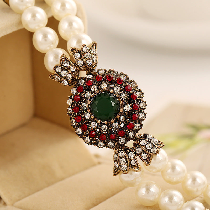 Luxury pearl bracelet - Aureate Aura