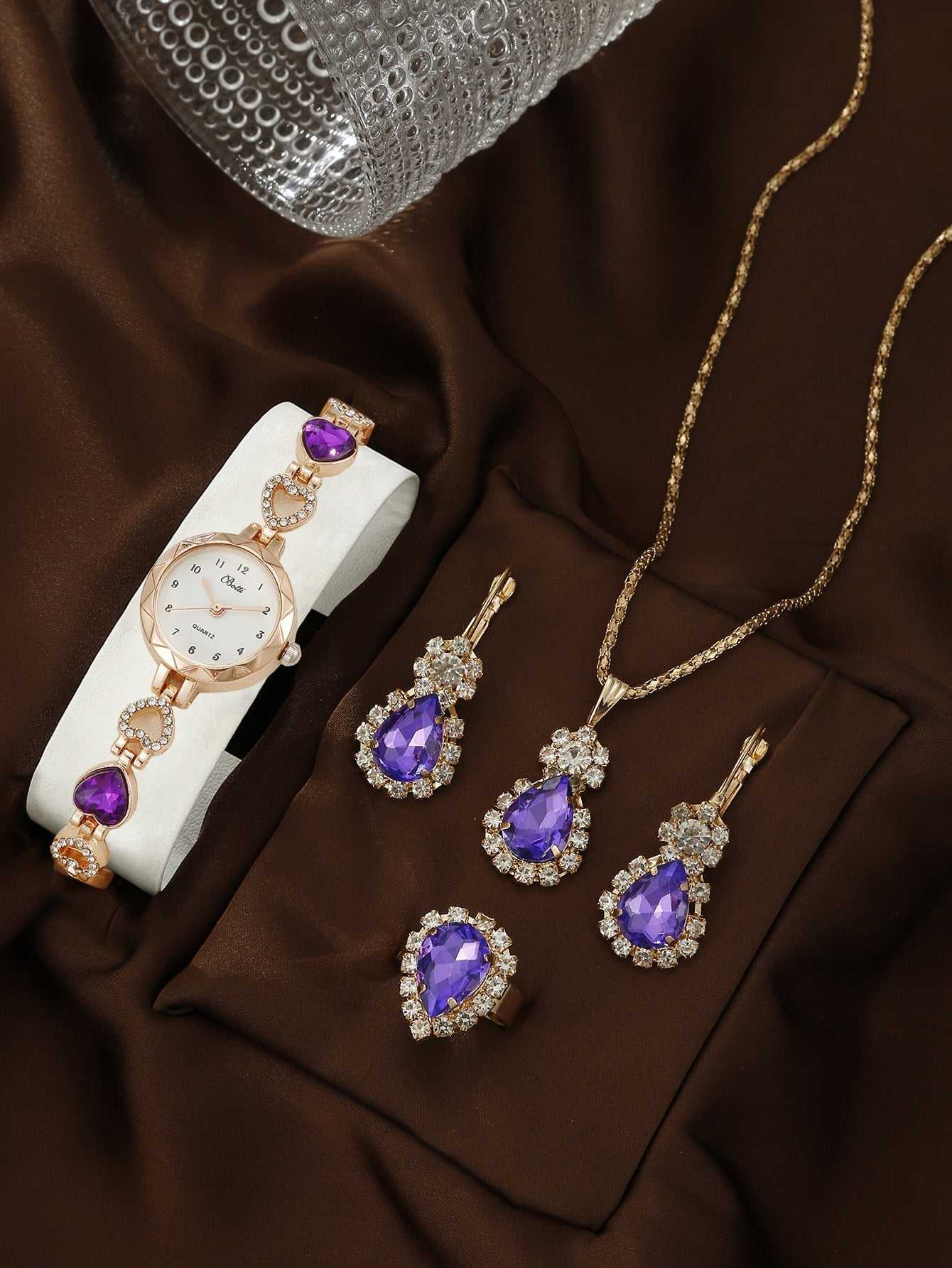 Women's Simple Disc Light Luxury Quartz Bracelet Jewelry Watch - Aureate Aura