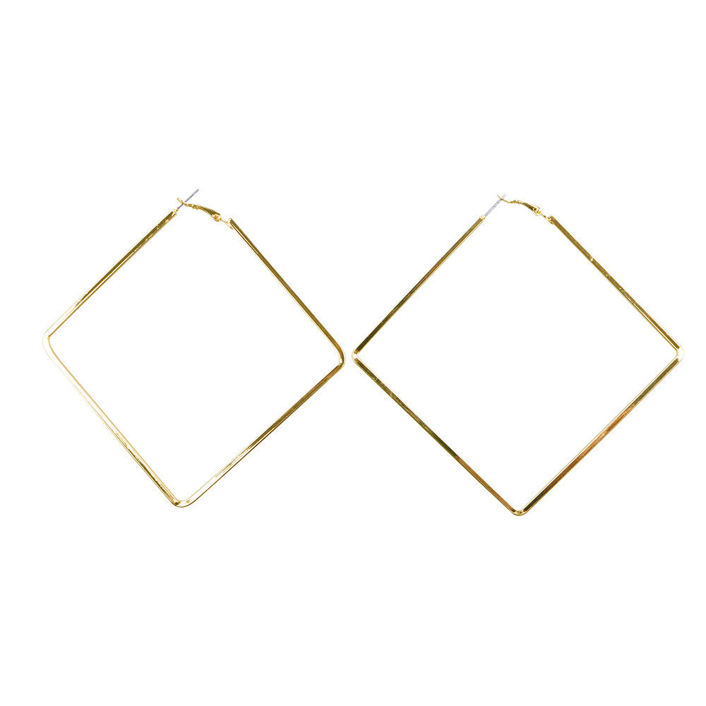 Earrings Women's Geometric Diamond Earrings Earrings - Aureate Aura