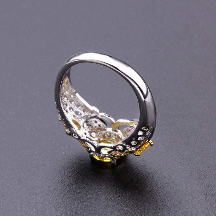 Zircon rings - Aureate Aura