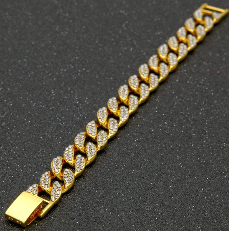 Cuban Men's Bracelet - Aureate Aura