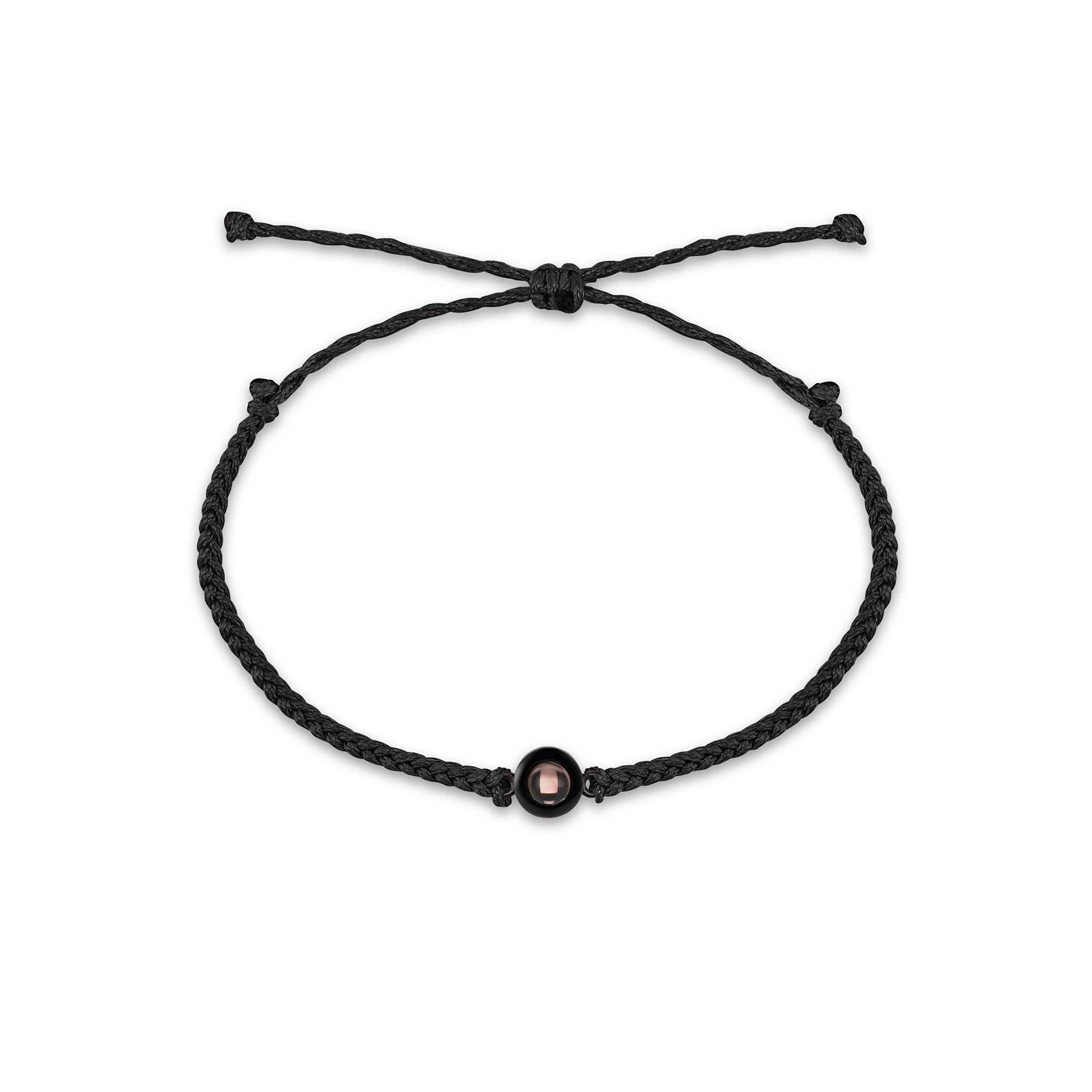 Creative Customized Color Photo Projection Bracelet Hand Woven Lovers Personality Jewelry For Men And Women Valentine's Day Gift - Aureate Aura