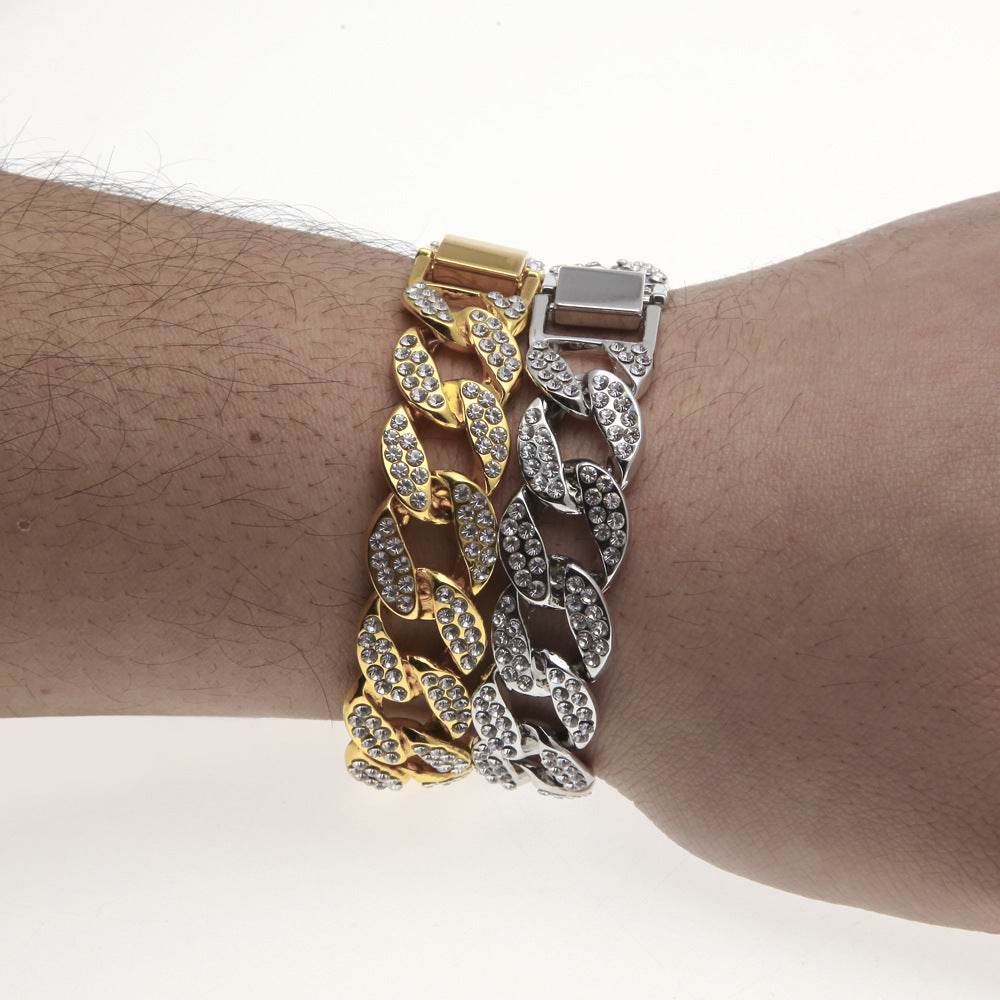 Cuban Men's Bracelet - Aureate Aura