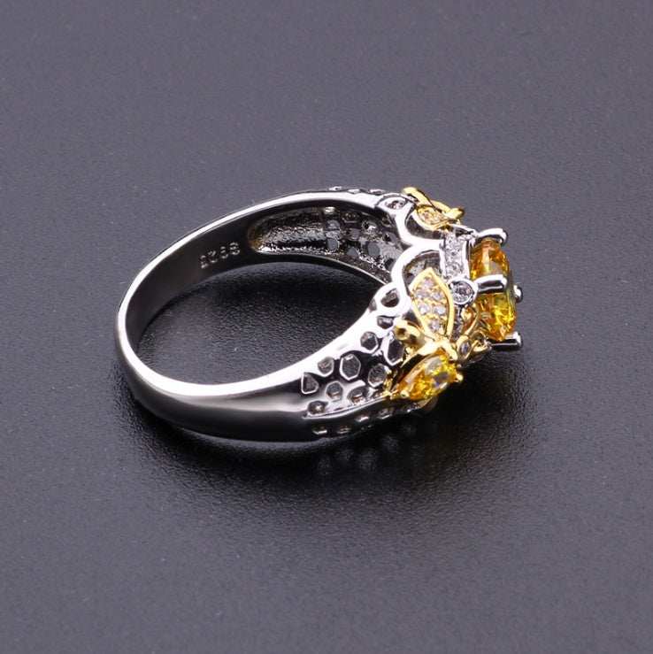 Zircon rings - Aureate Aura