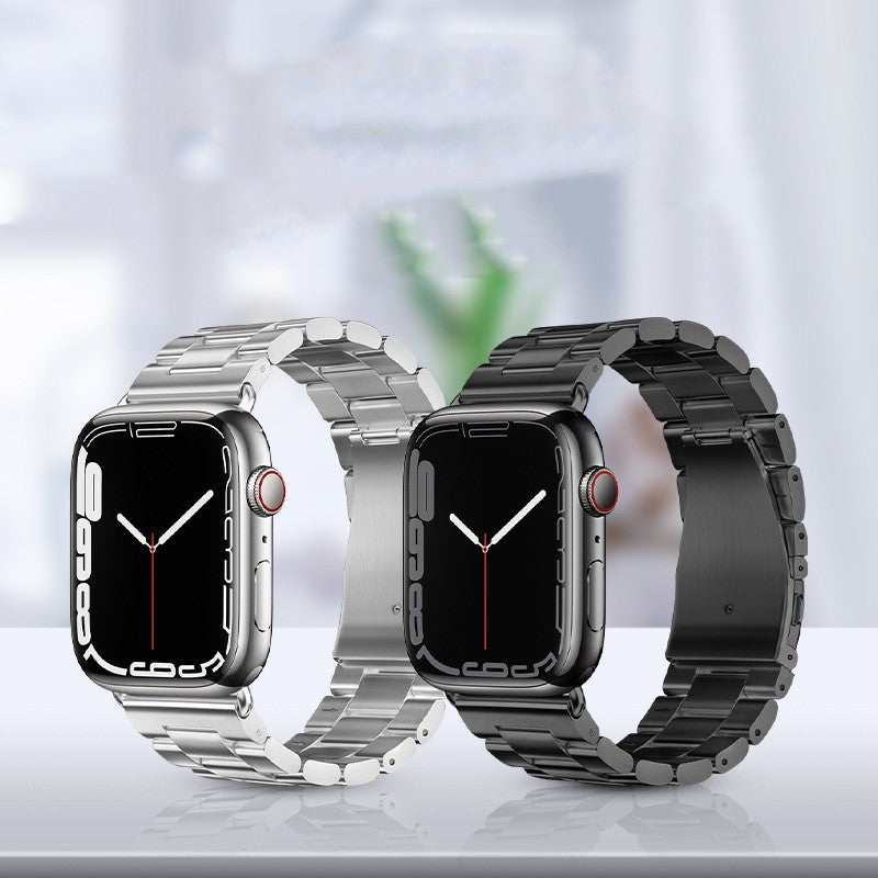 Three Stainless Steel Metal Watch Bands - Aureate Aura
