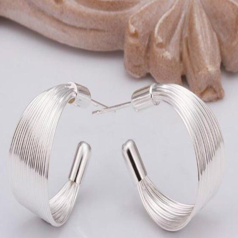 Personalized Multi-line Earrings Earrings Korean Earrings