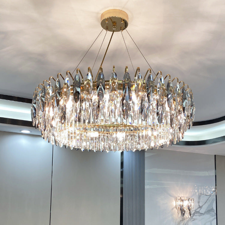 Light Luxury Chandelier Living Room Luxury Crystal Diamond Fashion - Aureate Aura