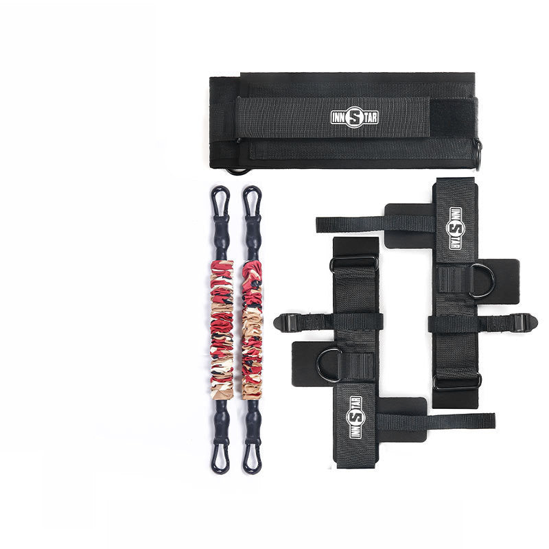 Vertical  Trainer Leg Strength Resistance Bands Exercise Higher For Basketball Football Volleyball Training Equipment - Aureate Aura