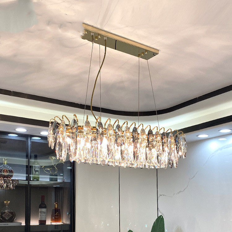 Light Luxury Chandelier Living Room Luxury Crystal Diamond Fashion - Aureate Aura