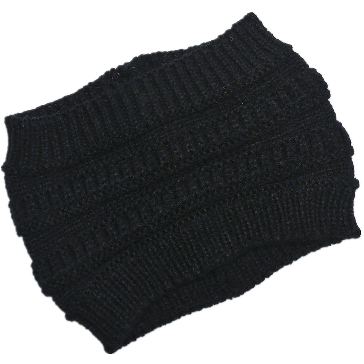 Women's Fashion Winter Hat Widened Solid Color Hair Bands - Aureate Aura